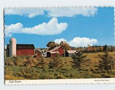 Postcard Fall Farm, New York picture