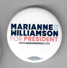 Official Marianne Williamson 2024 Presidential Campaign Button from NH Primary picture