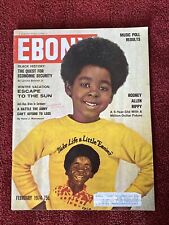 EBONY MAGAZINE FEBRUARY 1974 RODNEY ALLEN RIPPY MUSIC POLL RESULTS Ex-Library picture
