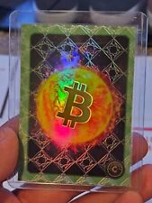 2024 Cardsmiths Currency Series 3 Bitcoin #14 Jade Gemstone Refractor #32/45 picture