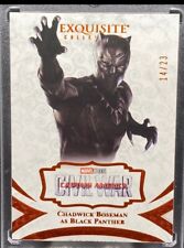 2021 Marvel Exquisite Collection #14/23 Chadwick Boseman As Black Panther #8🔥🔥 picture