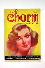 Real Charm Magazine Aug 1937 #1 VG picture