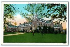 c1940 Mary Imogene Bassett Hospital Exterior Field Cooperstown New York Postcard picture