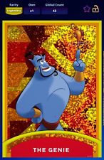Topps Disney Collect Timeless Treasures LEGENDARY The Genie Limited Gold Speckle picture