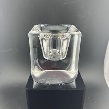Vintage Kosta Boda Windlicht 67981 Candle Holder Kristallglas Goeran Waerff 3.5