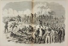 Harper's Weekly 6/25/1864 Battle of Cold Harbor / Grant's + Sherman's campaigns picture
