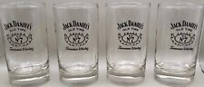 Matching Set of 4 Jack Daniels OLD TIME Whiskey Glasses 12 fl oz Libbey USA  picture