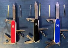 🇨🇭Lot Of 3 -Victorinox 91mm Spartan Pinstripe SAK - Discontinued Rare / Offers picture