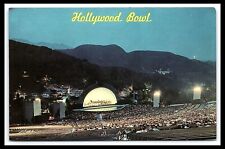 Hollywood CA Postcard Hollywood Bowl Outdoor Concert Arena Unposted  pc270 picture