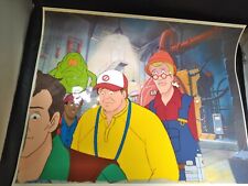 Vintage GHOSTBUSTERS animation cels production art 80's cartoon background toy T picture