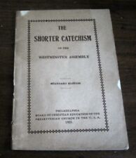 Vtg 1925 pocket size The Shorter Catechism of Westminster Abbey picture
