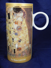 Konitz Gustav Klimt Collection Tall Coffee Mug Porcelain Art Germany Der Kuss picture