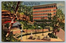 Eureka Springs  Arkansas   Basin Park Hotel    Postcard picture