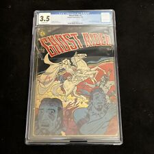 GHOST RIDER #1 CGC 3.5 (1950) ORIGIN ISSUE CLASSIC AYERS COVER 1st SERIES picture