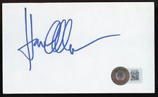 Karen Allen signed autograph 3x5 index card Actress Indiana Jones BAS Stickered picture