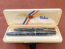 PARKER LOVELY DUOVAC FOUNTAIN PEN AND PENCIL SET IN BOX picture