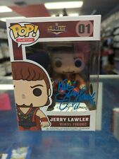 RARE Signed Jerry The King Lawler Custom Pop Memphis WWE Action Figure Funko COA picture