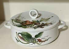 Vintage Villeroy & Boch 1 Quart Covered Baking Dish With Vegetables And fruit picture