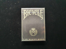 Bicycle The Black Book Manifesto Deck of Playing Cards LIMITED RARE picture