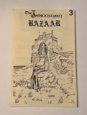 THE JASOOMIAN BAZAAR #3 (1970s) Edgar Rice Burroughs 16-page fanzine  VG picture