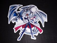 Yugioh Blue-Eyes White Dragon & Kaiba JMPR Art Glossy Sticker Anime Waterproof picture