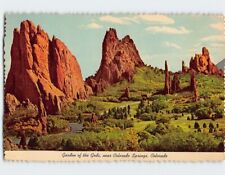 Postcard Gardens of the Gods Colorado Springs Colorado USA picture