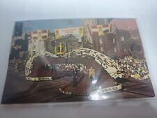 1969 Tournament Of Roses Golden 50th Anniversary postcard float parade picture