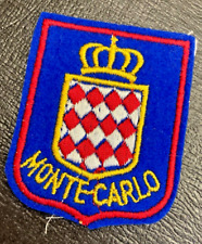 Vintage Monte Carlo Crest Patch picture