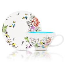 Disney Alice In Wonderland Ceramic Teacup and Saucer Set picture