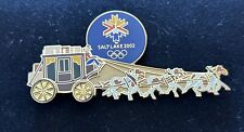 2002 Salt Lake City Olympic Stagecoach Pin #1762 w/ Box + COA picture