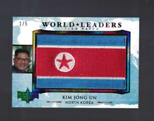 2020 Decision Kim Jong Un World Leaders Flag Patch Rainbow #1/5 North Korea picture