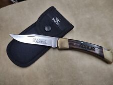 1995 Buck 110 Kohler Engraved Etched Knife w Nylon Sheath Unused Unsharpened picture