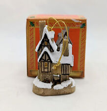 David Winter Cottages Fred's Home Christmas Ornament picture