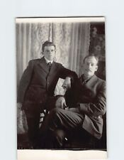 Postcard Two Men Picture picture