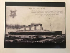 POSTCARDS FROM THE PAST  -THE TITANIC (1912) WHITE STAR LINER “TITANIC” picture