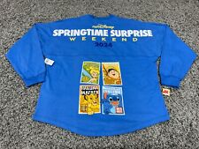 NEW Run Disney Spirit Jersey XL Blue RunDisney Springtime Surprise Stitch Parks picture