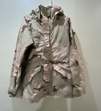 ECWS USGI Desert DCU Camouflage Cold Weather GORE-TEX Parka Jacket Small-long picture