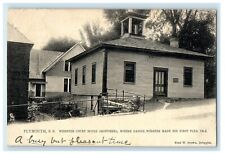 1909 Plymouth NH, Webster Court House Daniel Webster First Plea Tuck's Postcard picture