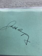 JACK DEMPSEY signed 1943 WAR BOND CAMPAIGN stamped SEPT. 24 1943 FOUNTAIN PEN  picture