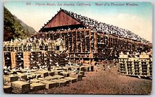 Postcard Pigeon Ranch Los Angeles California Road Of A Thousand Wonders Unposted picture