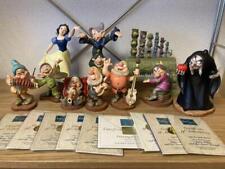 Disney Wdcc Snow White And The Seven Dwarf Witches 10 Piece Set picture