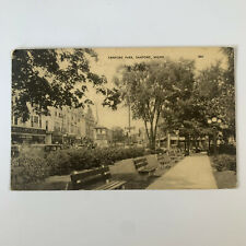 Postcard Maine Sanford ME Park F.W. Woolworth Company 1936 Posted picture