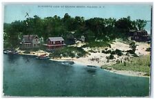 c1910's Birds Eye View At Selkirk Beach Pulaski New York NY Antique Postcard picture