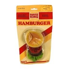 Burger King Hamburger Play Food Realistic New in Package Fake Fast Food Vintage  picture