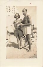1940s Found Photo Miami Beach, Florida Women Ladies Swimsuit 540 picture