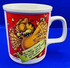 Vintage 1978 Garfield Mug The First Thing You Lose On A Diet Humor Jim Davis picture