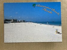 Postcard Clearwater Beach FL Florida White Sand Beach Vintage PC picture