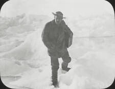 Nansen Takes A Walk Norwegian North Polar Expedition 1893 OLD PHOTO picture