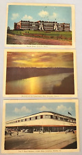 Lot of 3 - Vintage EDMONTON AB Canada RPPC Photo Colorized Postcards picture