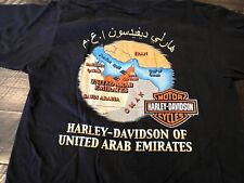 Harley Davidson Motorcycle T Shirt Men's (M) United Arab Emirates UAE Dubai TEE picture